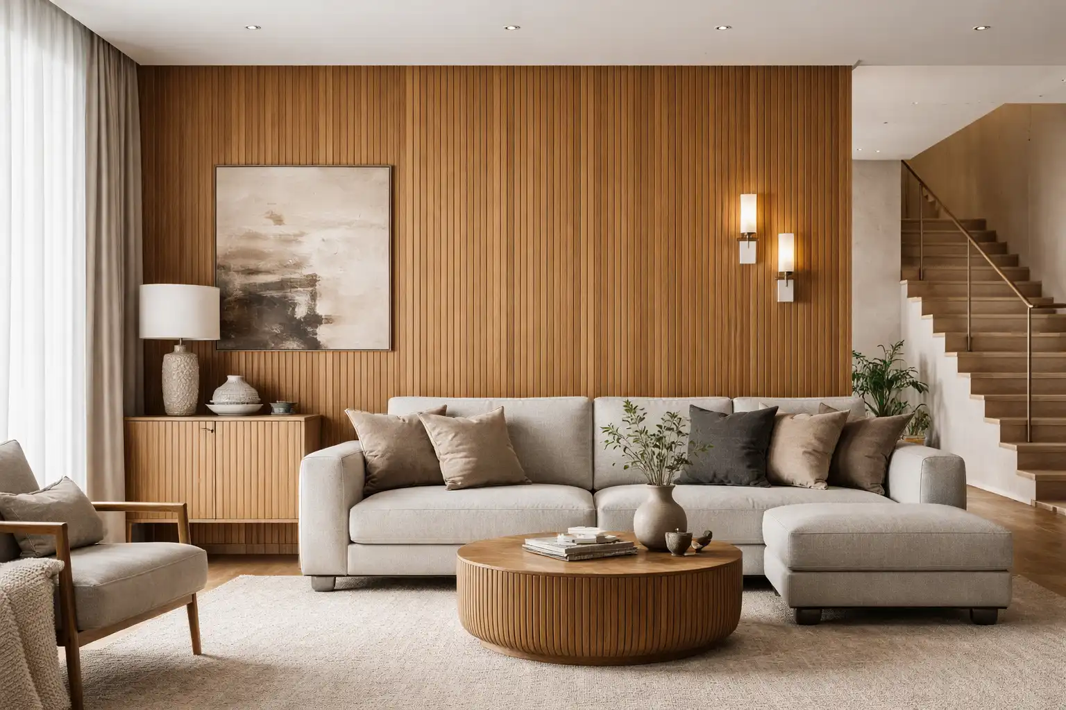 Дерев'яні панелі в сучасному інтер'єрі