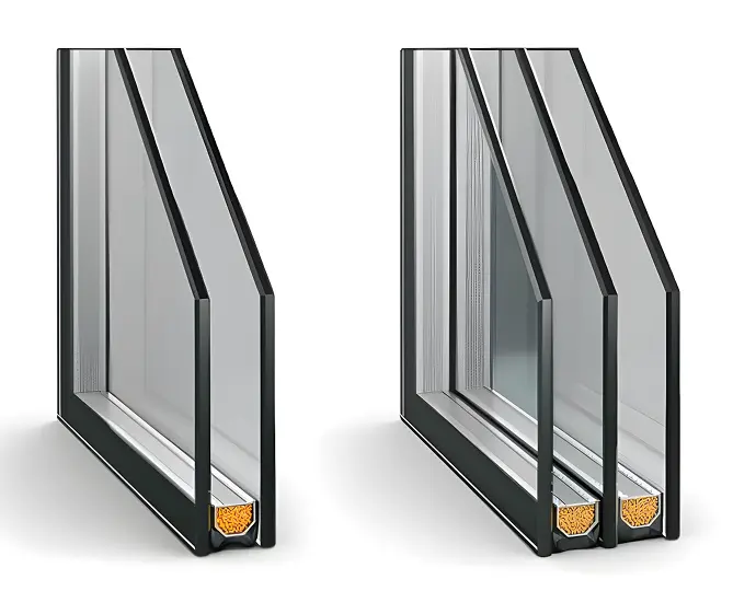 Double glazing